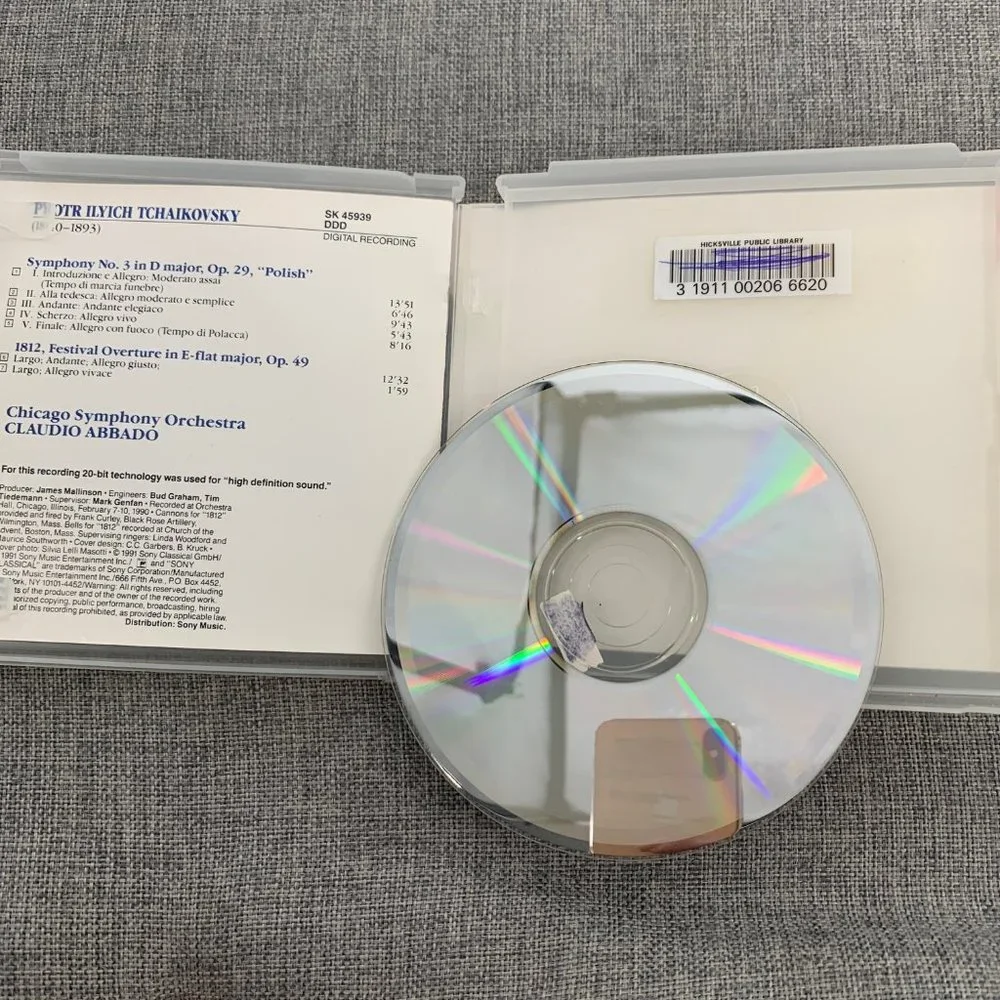 Claudio‎ Abbado Symphony Orchestra CD Sony Classical